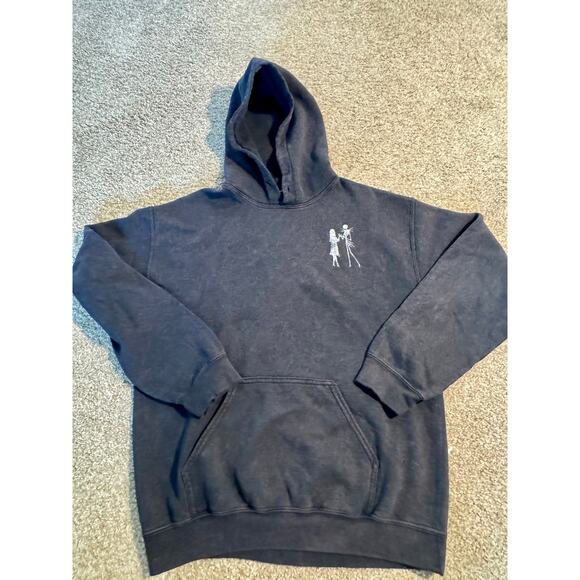 The Nightmare Before Christmas Jack Sally Hoodie Simply Meant to Be M - Picture 1 of 5